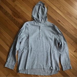 Onia Kai Popover Hoodie - Linen - Size Large